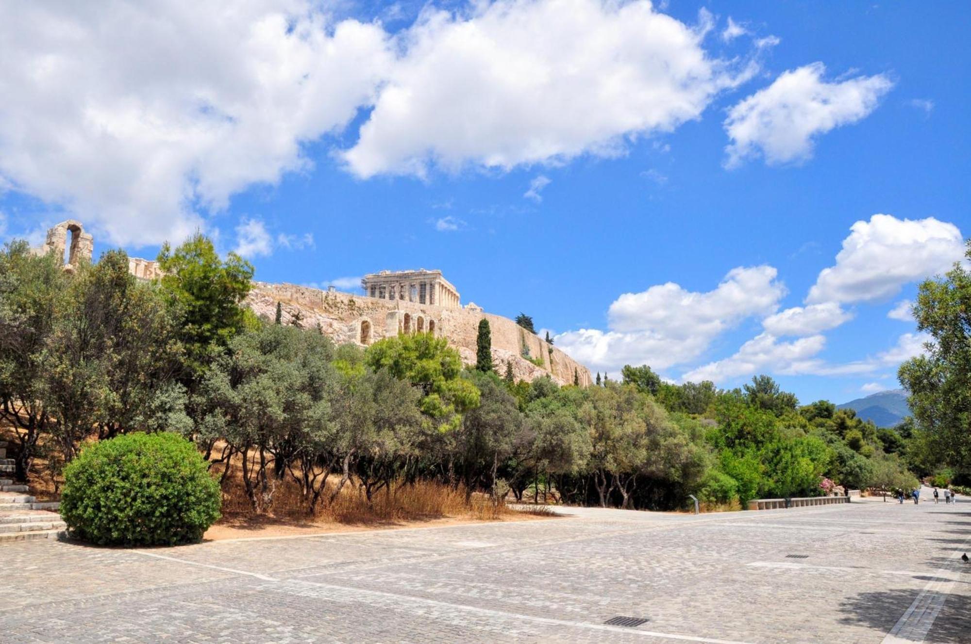 Elegant Apartment Under The Acropolis Athena Bagian luar foto