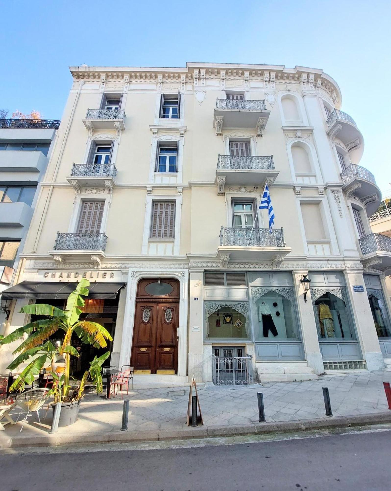 Elegant Apartment Under The Acropolis Athena Bagian luar foto